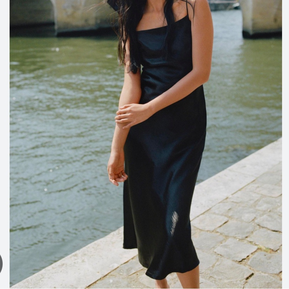 Anthropologie slip dress